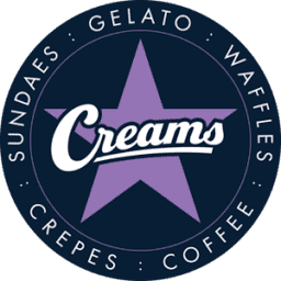Creams Cafe logo
