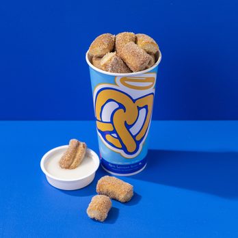 Auntie Anne's restaurant cover