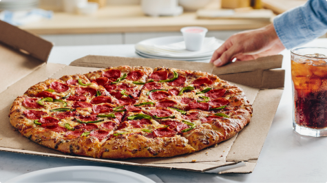 Domino's Pizza restaurant cover