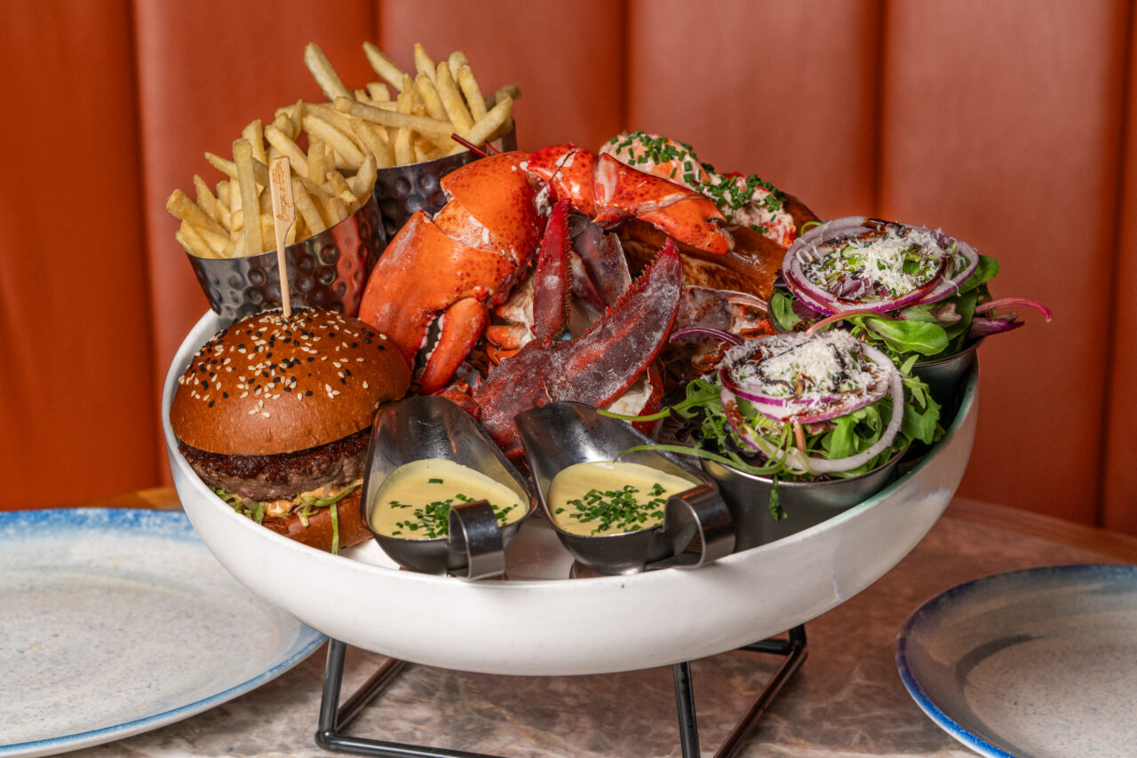 Burger & Lobster restaurant cover