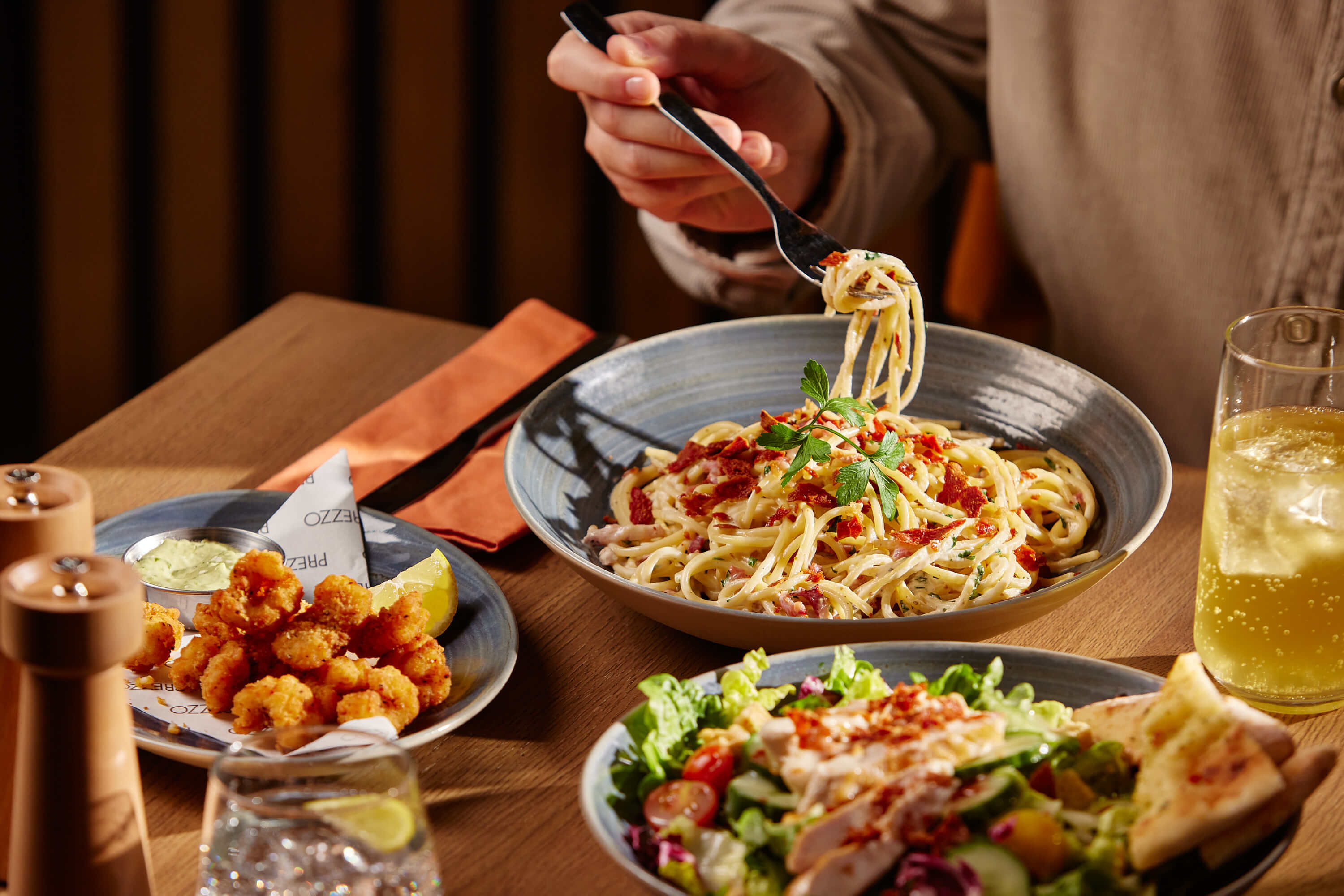 Prezzo restaurant cover