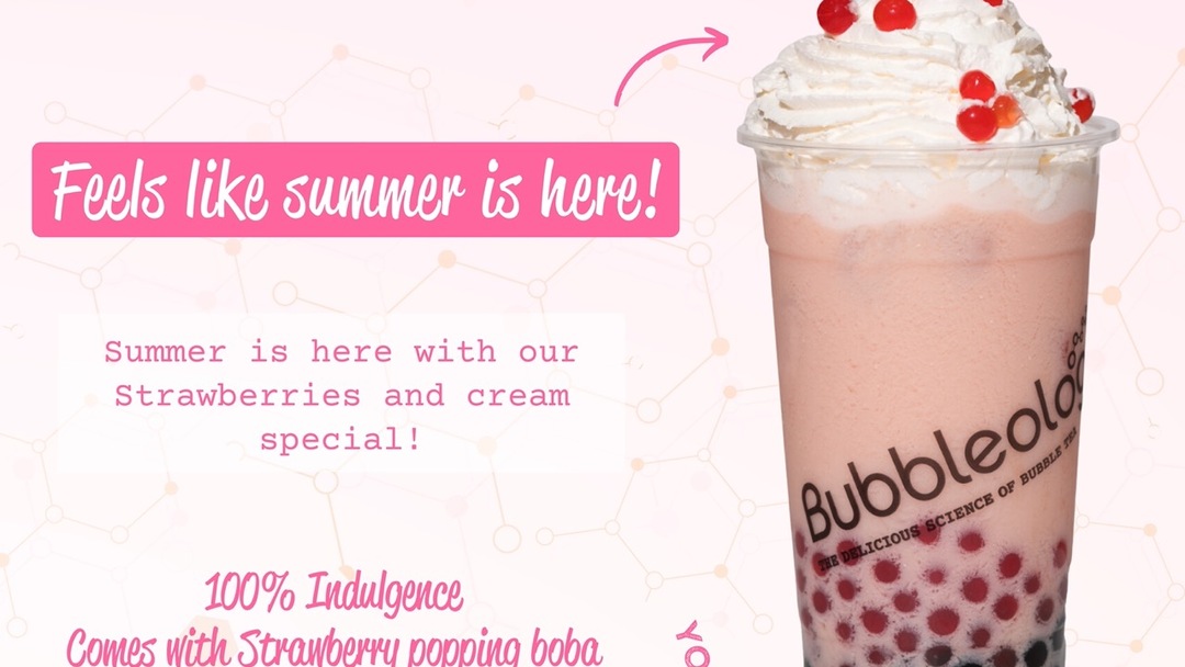 Bubbleology restaurant cover