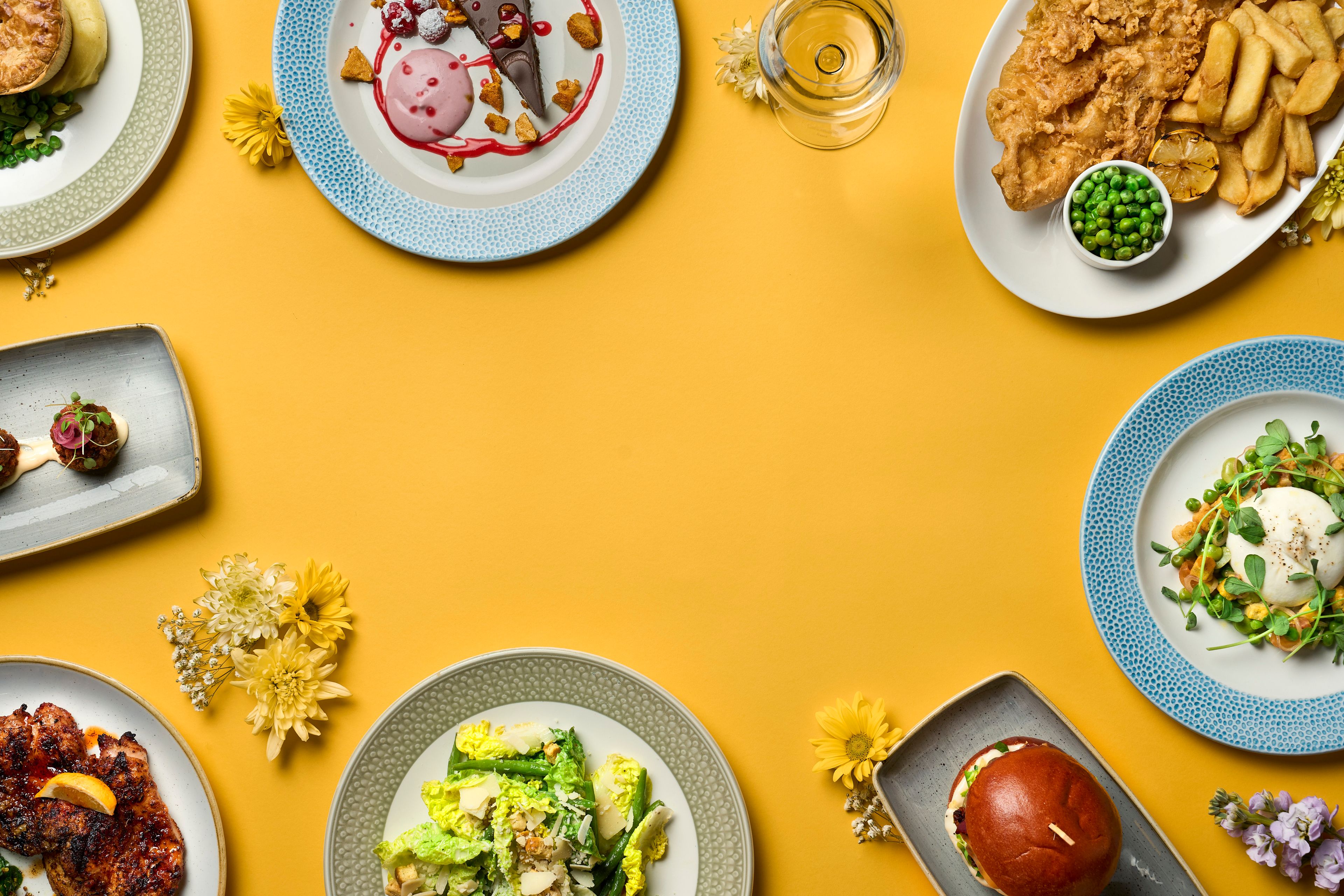 Hall & Woodhouse restaurant cover