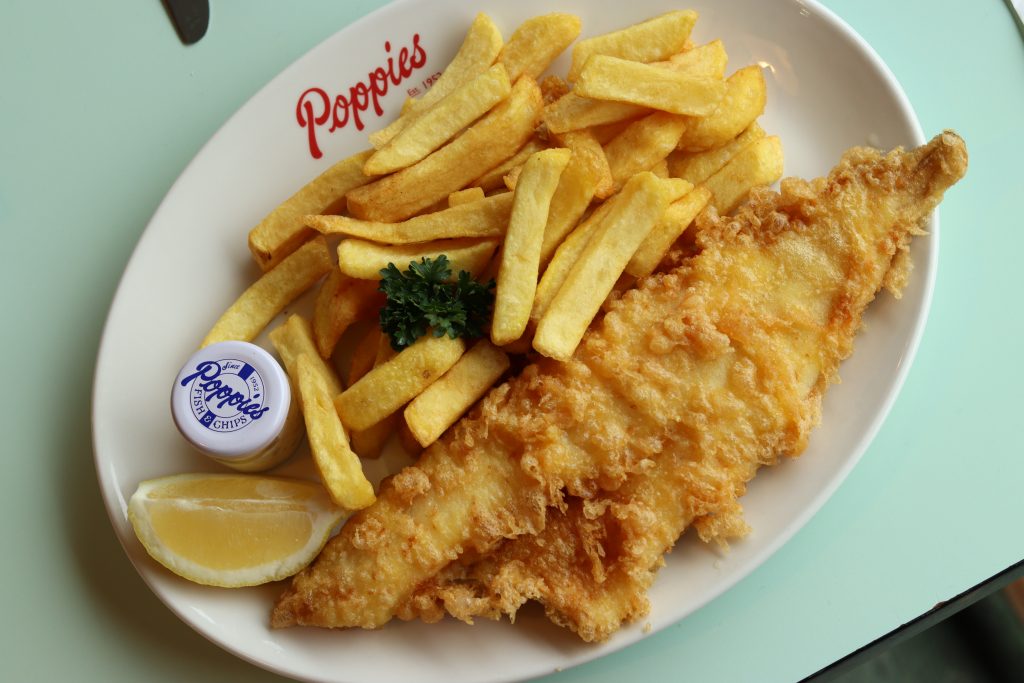 Poppies Fish & Chips restaurant cover