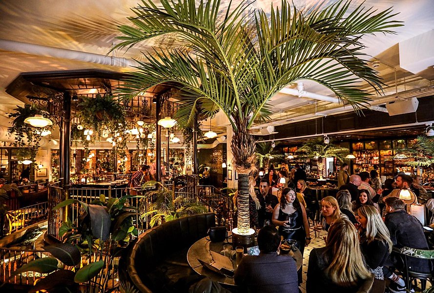 The Botanist restaurant cover