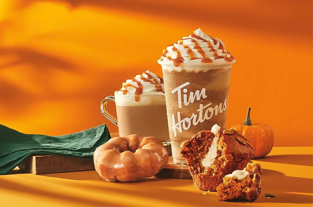 Tim Hortons restaurant cover