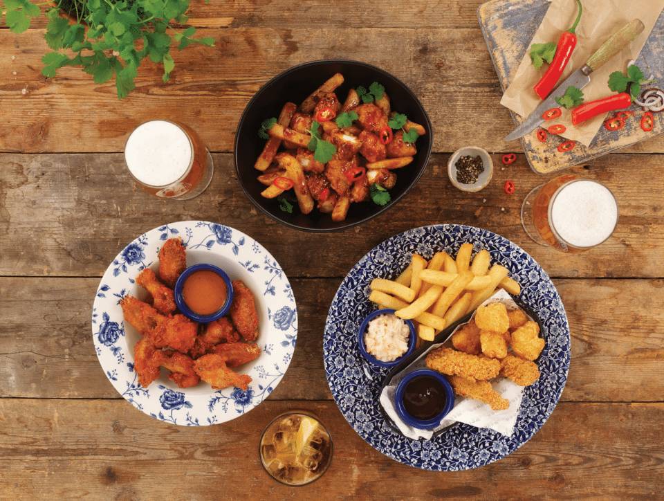 JD Wetherspoon restaurant photography